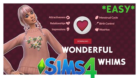 HOW TO INSTALL WONDERFUL WHIMS MOD THE SIMS 4 *EASY* IN LESS THAN 5 MINS! 2022 - YouTube