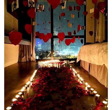 Romantic Surprise for Her @ChantiCxxx | Surpresa romantica para namorado, Decoração surpresa ...