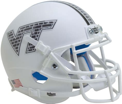 Fanatics Authentic - Virginia Tech Hokies Schutt White Brick Decal Mini ...