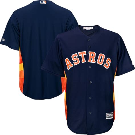 Houston Astros Majestic Official Cool Base Alternate Jersey - Navy