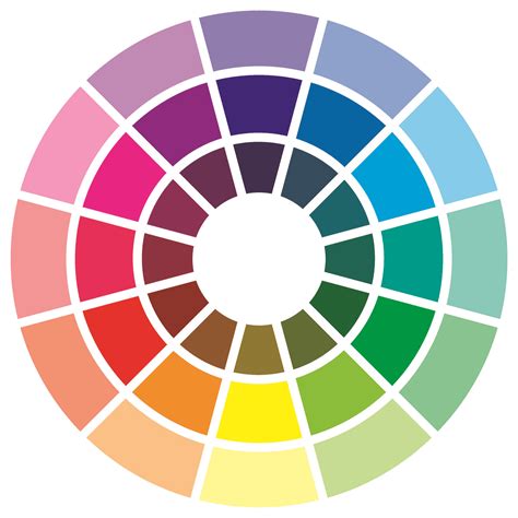 The Colour Wheel that includes; Primary, Secondary and Tertiary Colours plus its many Tints and ...