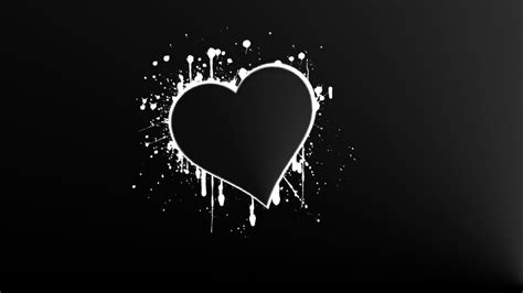 Black Heart Wallpapers - Wallpaper Cave