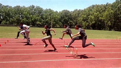 Hurdle Training - Short Approach (2 Step Into) rhythm work w/ competition - YouTube