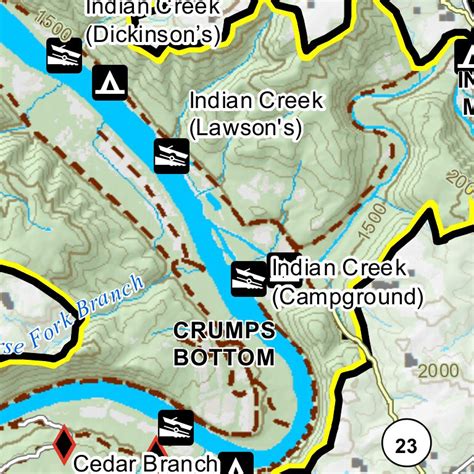 Bluestone Lake Wildlife Management Area Map by WV Division of Natural Resources | Avenza Maps