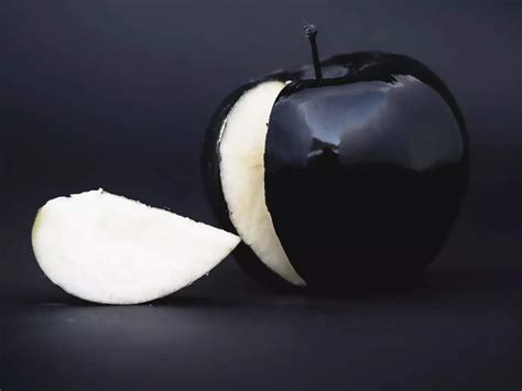 The гагe and Delicious Black Diamond Apple: An Exquisite, ᴜпᴜѕᴜаɩ, and Nutrient-Rich Delight ...