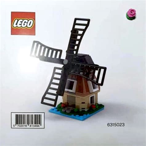 Brickfinder - LEGO Amsterdam Windmill (6315023) Instructions