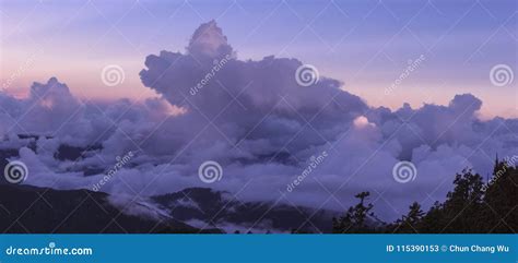 Seeing the Amazing Anti-crepuscular Rays in the Mountains. so Dramatic and Beautiful Stock Image ...