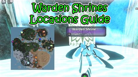 Warden Shrines Locations Guide Angelic's Quest - Creatures Of Sonaria ...