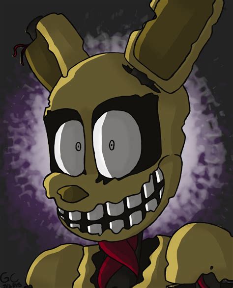 He's just a baby Spring Sprong -Springtrap is copyright of Scott Cawthon- ~Drawn by Gish Cake ...