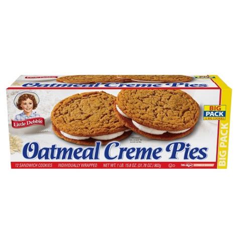 Little Debbie Oatmeal Crème Pies - 31.78oz/12pk : Target