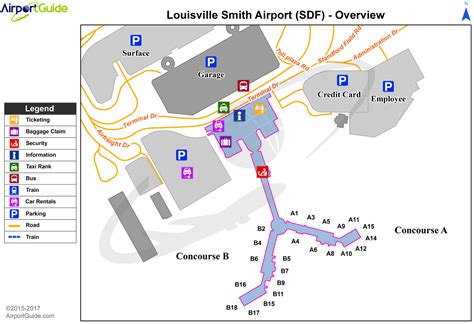 Louisville International Airport Map | Draw A Topographic Map