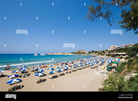 Beach, Coral Bay, near Paphos, West Coast, Cyprus Stock Photo - Alamy