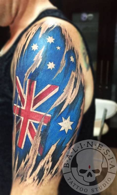 Done by : Made Jet Lee If you’re getting a tat, make it patriotic. That’s the Australian way ...