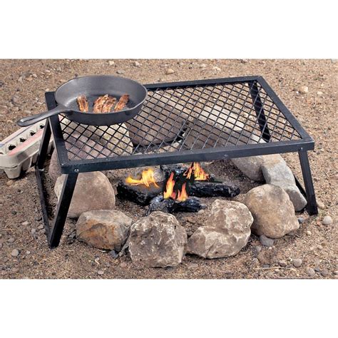 24x16" Heavy-duty Camp Grill - 92003, Stoves at Sportsman's Guide