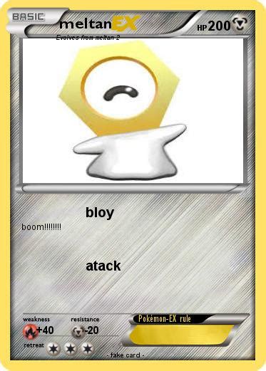 Pokémon meltan 16 16 - bloy - My Pokemon Card