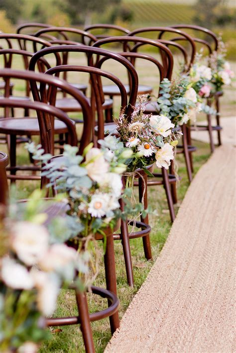 Pew Markers | Wedding aisle decorations outdoor, Wedding aisle outdoor ...