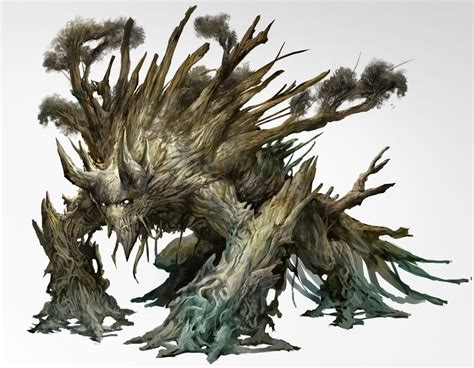 Guild Wars 2 - Kekai Kotaki | Tree monster, Plant monster, Creature concept