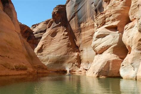 Paddleboarding Antelope Canyon at Lake Powell. | Lake powell, Amazing ...