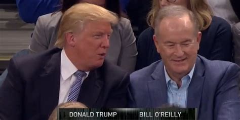 Donald Trump And Bill O'Reilly Watch Basketball Games Together | HuffPost