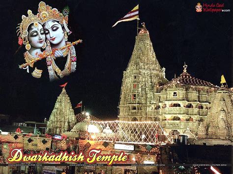 Dwarkadhish Temple Wallpapers - Wallpaper Cave