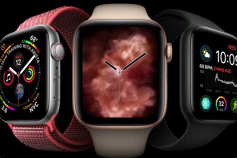 How ‘hot’ new Apple Watch Series 4 features a real fire on its watch ...