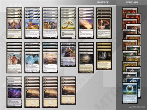 MTG Modern Mono White Lifegain top decks • MTG DECKS