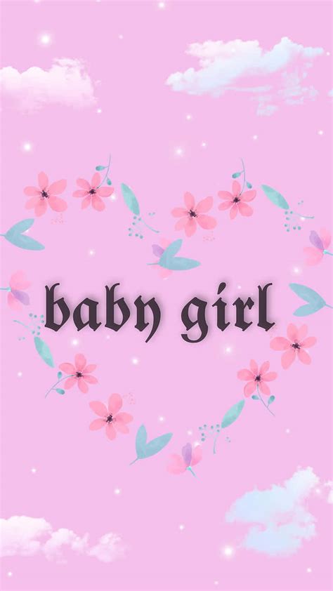 Download Cute Baby Girl Wrapped in a Soft Pink Blanket Wallpaper | Wallpapers.com