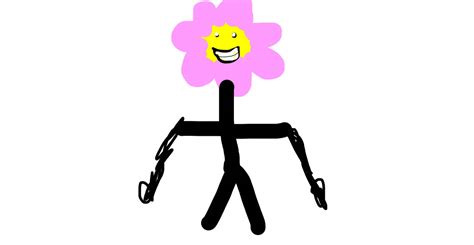 My drawing of flower bfdi by ZackGodzillafan2008 on DeviantArt