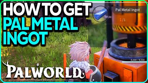 How to get Pal Metal Ingot Palworld - YouTube