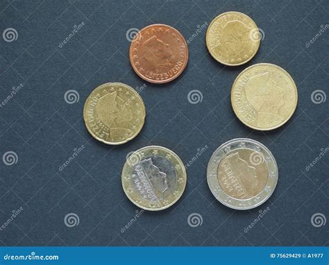 Moedas Do Euro (EUR), Moeda Da União Europeia (UE) Imagem de Stock - Imagem de escala, moeda ...