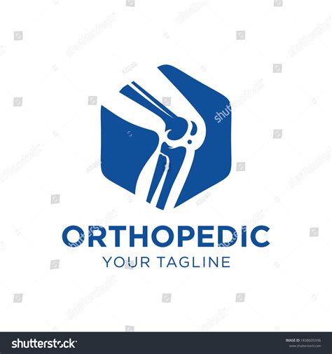 Orthopedic Health Bone Logo Design Stock Vector (Royalty Free) 1838605936 | Shutterstock