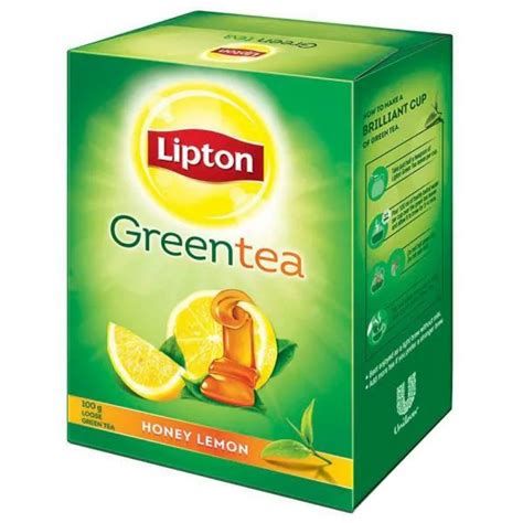 Lipton Honey Lemon Green Tea 100 g (Carton) - JioMart