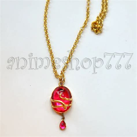 Puella Magi Madoka Magica Kaname Madoka Soul Gem Necklace Cosplay Free Shipping-in Pendant ...