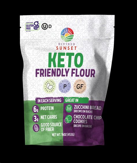 Divided Sunset Keto Friendly Flour, 16oz - Walmart.com