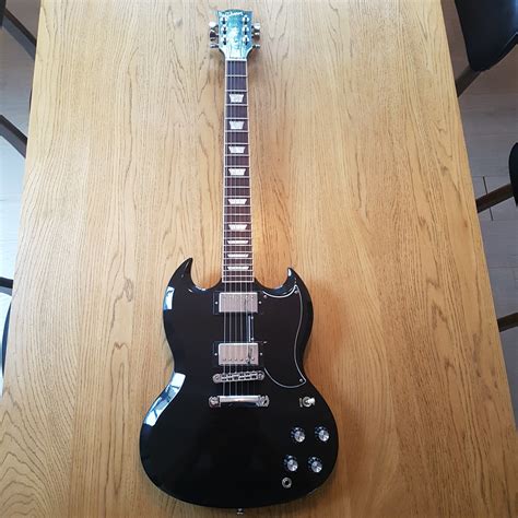 SG STANDARD 2013 - EBONY - Gibson SG Standard 2013 - Ebony - Audiofanzine