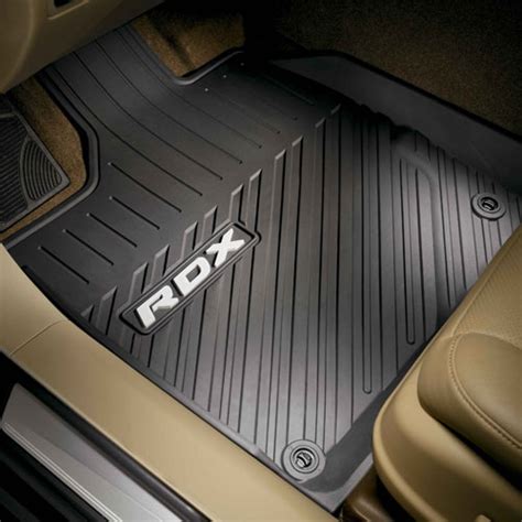 Original Floor Mats, All Season, Black for 2016-2018 Acura RDX 5-DOOR | OEM Part# 08P13-TX4-213B ...