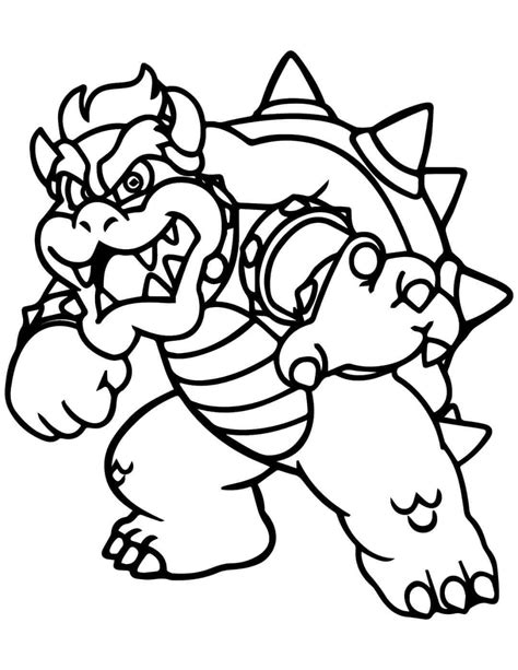 DIBUJOS DE MARIO BROS PARA COLOREAR (14) - Imagenes Educativas