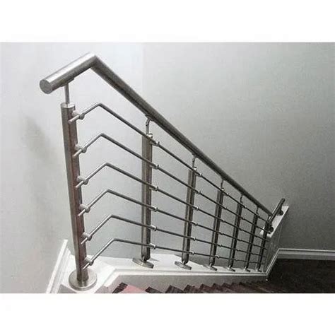 Ss,Cs Standard Stainless Steel Handrail at best price in Mumbai | ID ...