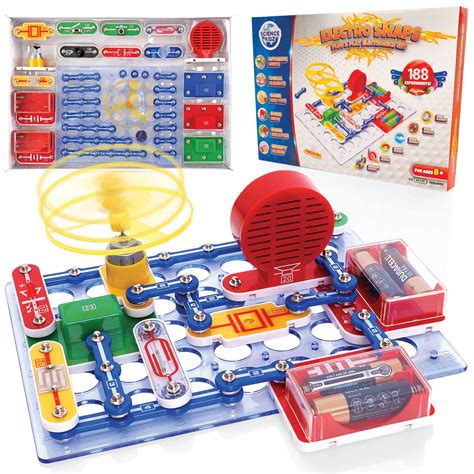 Buy Science Kidz Electronics Kit - Electric Circuits For Kids - 188 ...