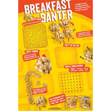 Kellogg's® Eggo Maple Flavored Homestyle Waffle Cereal, 8.8 oz - Pick ...