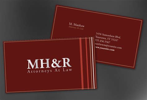 Attorney Business Cards - Business Card Tips