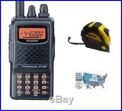 Yaesu FT-60R VHF/UHF, 5W Handheld Radio with FREE Radiowavz Antenna Tape | Ham Radio Transceiver