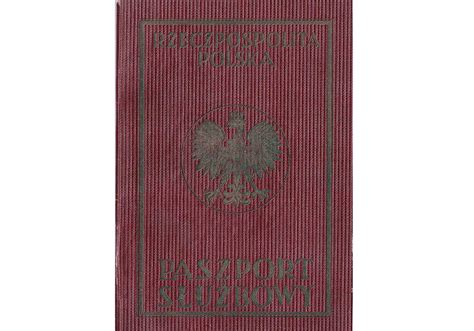 Pre-war Polish service passport - Our Passports