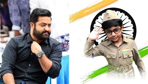 Jr NTR Son Abhay Ram Independence Day Special Still ఫ్యాన్స్‌కు ...