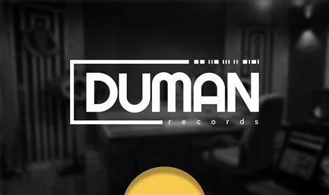 DUMAN recording studio logo on Behance