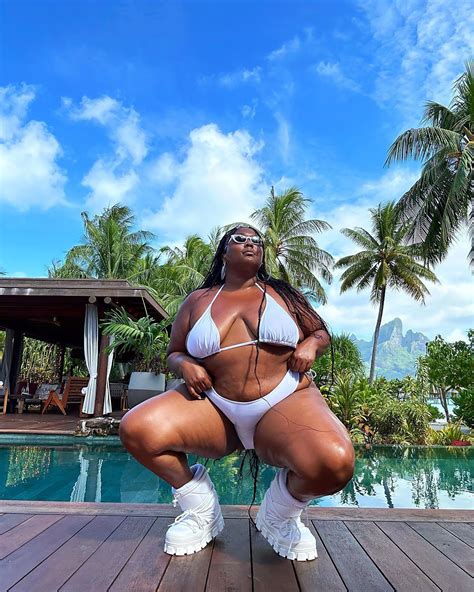 Lizzo gets low in a bikini and more star snaps | Page Six