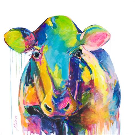 Happy Cow | Happy cow, Canvas prints, Painting