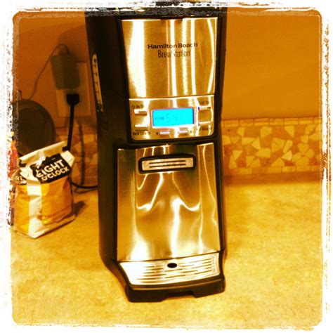 My new Hamilton Beach Brewstation!!!! Single Serve Coffee, Hamilton ...