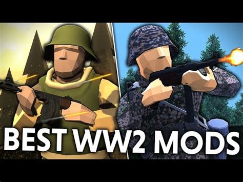 Best *NEW* WW2 Mods?! Ravenfield WW2 Mods | Tidyhosts Videos