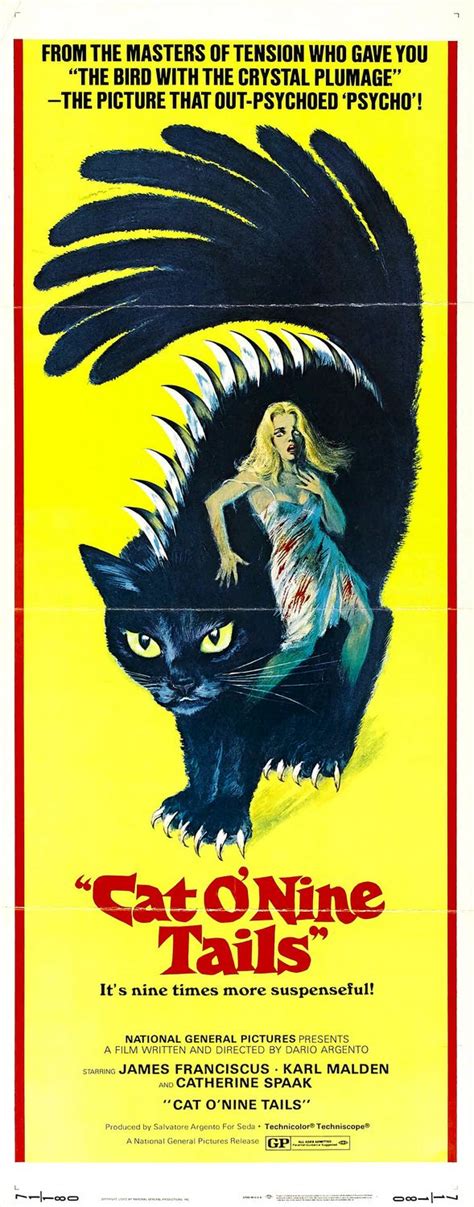 The Cat o' Nine Tails (#1 of 2): Extra Large Movie Poster Image - IMP ...